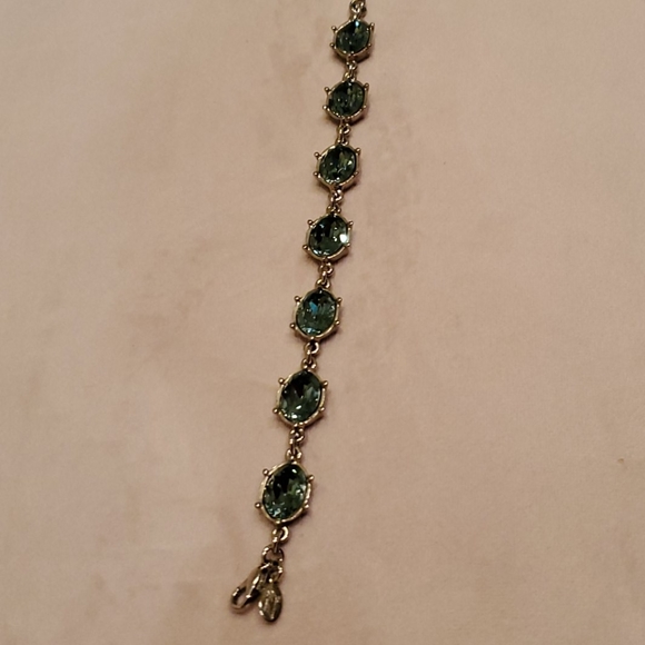 Glitzy  Bella women's Swarovski crystal bracelet. - Picture 3 of 5